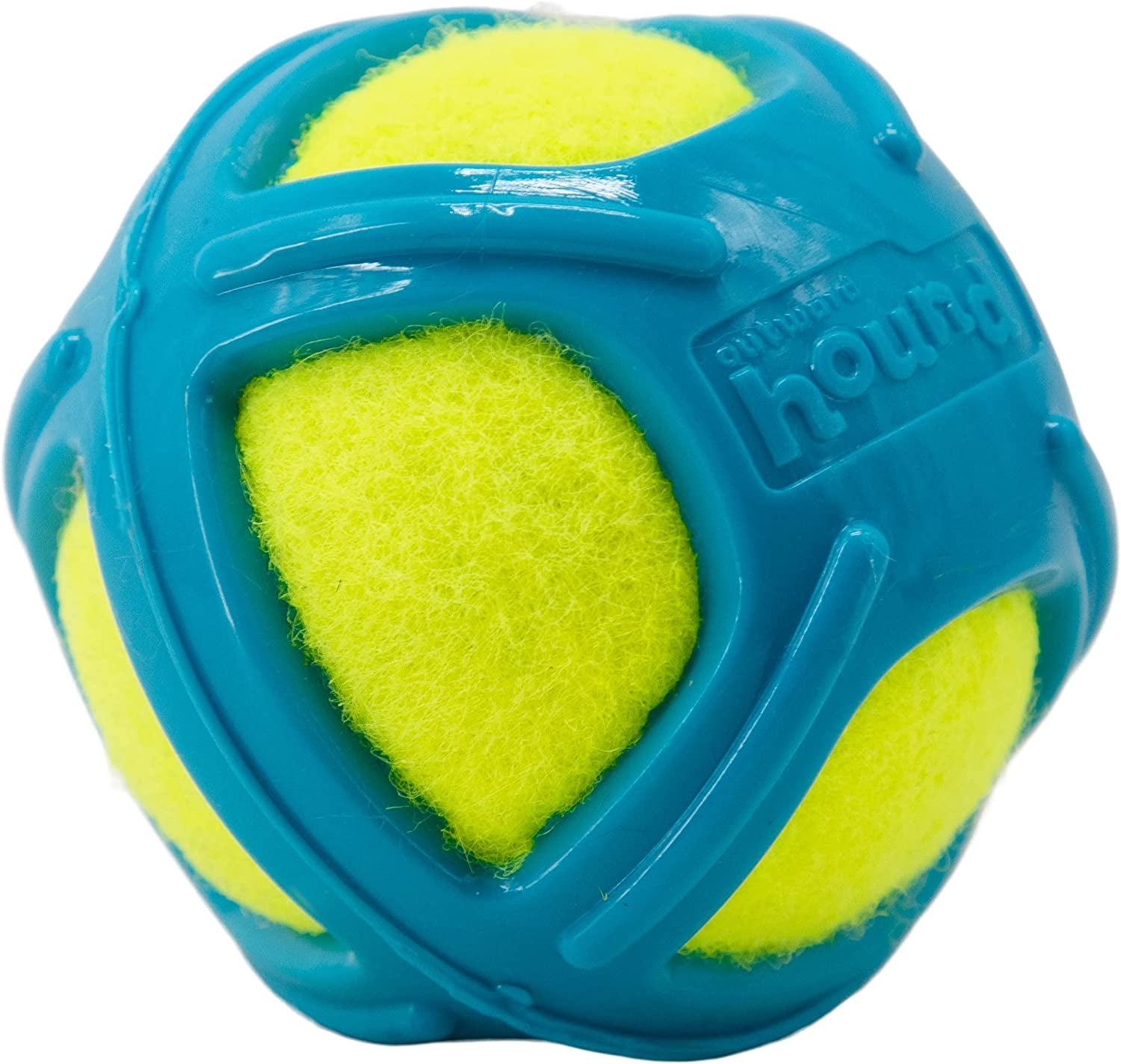 Outward Hound Squeaker Ballz Fetch Dog Toy, Medium - 4 Pack - HappyTails