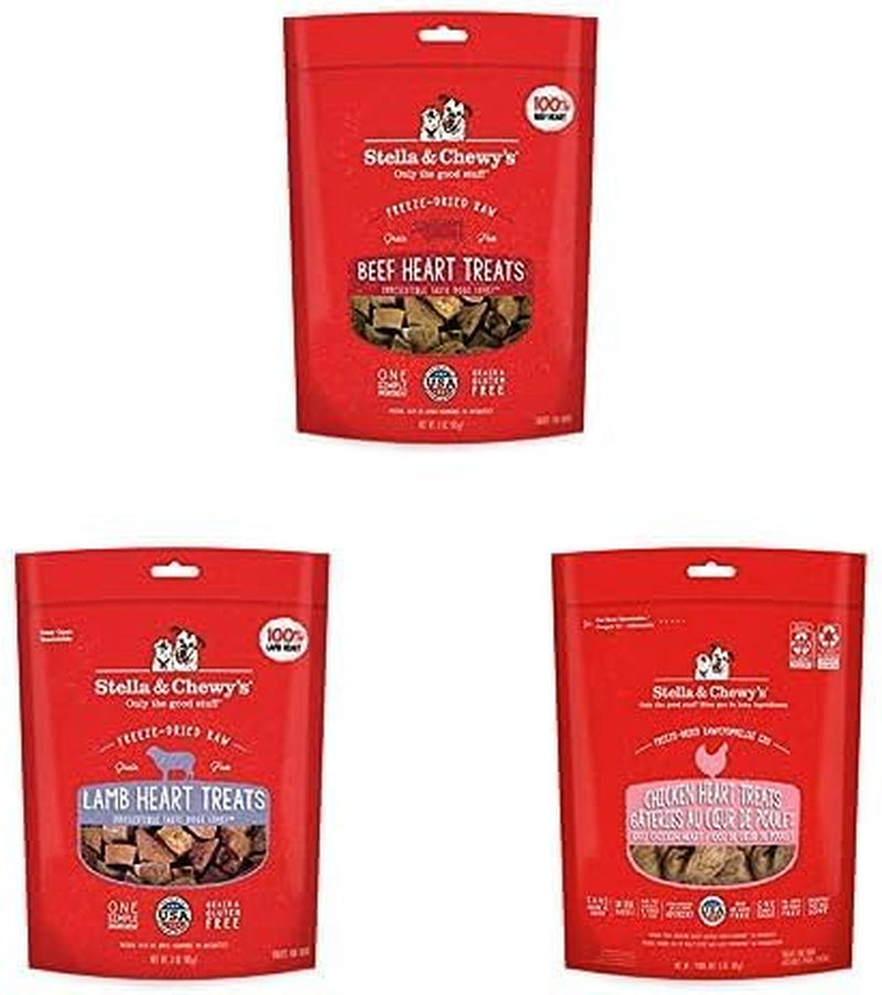 Stella & Chewy'S Freeze-Dried Raw Single Ingredient Lamb Liver Treats, 3 Oz. Bag