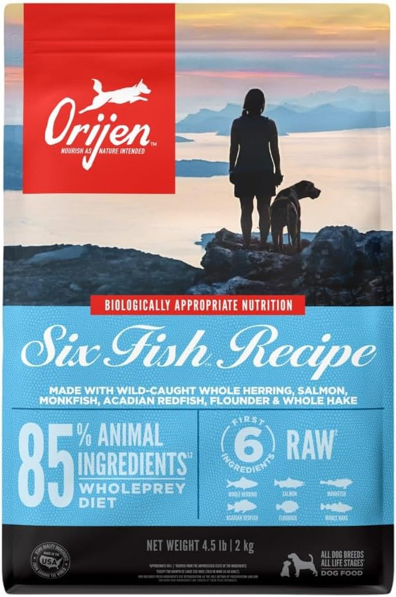 ORIJEN REGIONAL RED Dry Dog Food, Grain Free and Poultry Free Dog Food, Fresh or Raw Ingredients, 13Lb