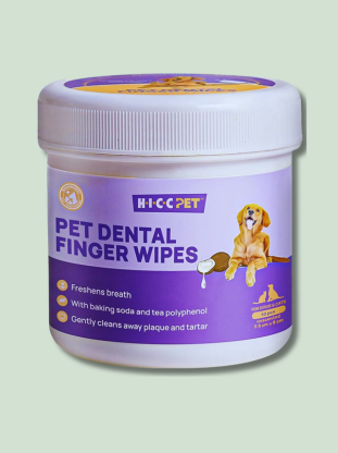 Hicc Dental Finger Wipes - EachPaw