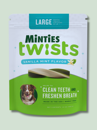 Minties Dental Twists - EachPaw