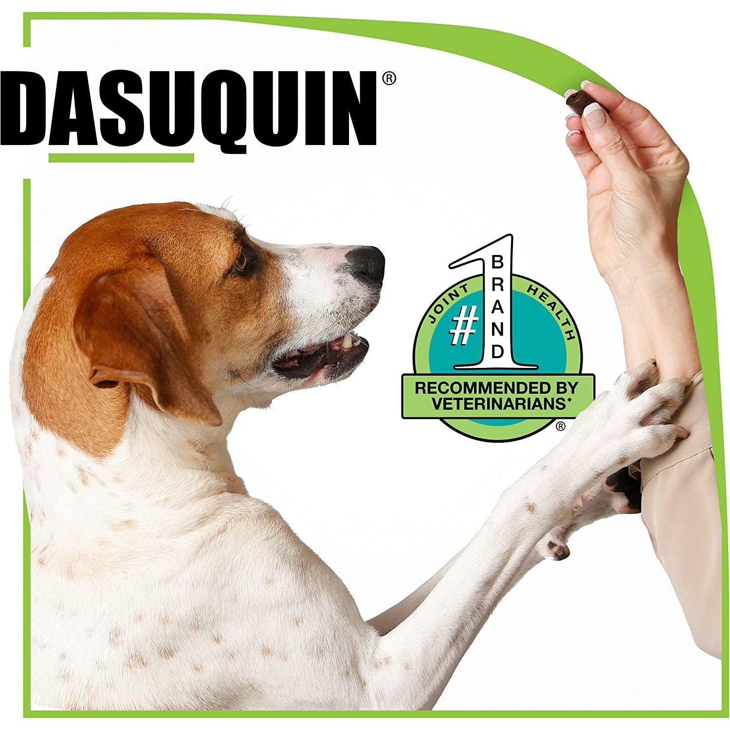 Nutramax Laboratories Dasuquin with MSM Joint Health Supplement for Large Dogs - with Glucosamine, MSM, Chondroitin, ASU, Boswellia Serrata Extract, and Green Tea Extract, 150 Soft Chews - HappyTails