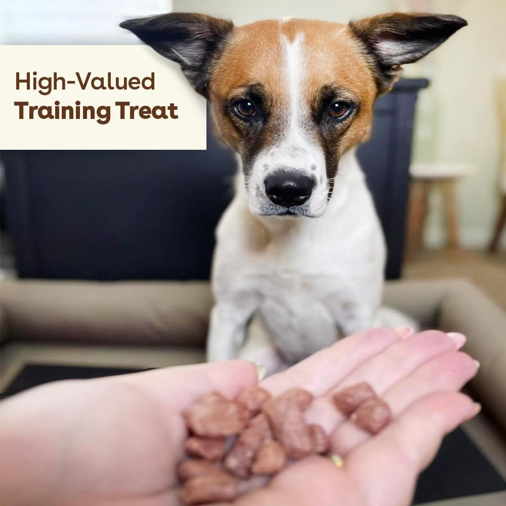 Pupford Freeze Dried Puppy & Dog Training Treats, 475+ Healthy, Natural, Low-Calorie Treats for Small, Medium, & Large Breeds (Chicken, 4 Oz)