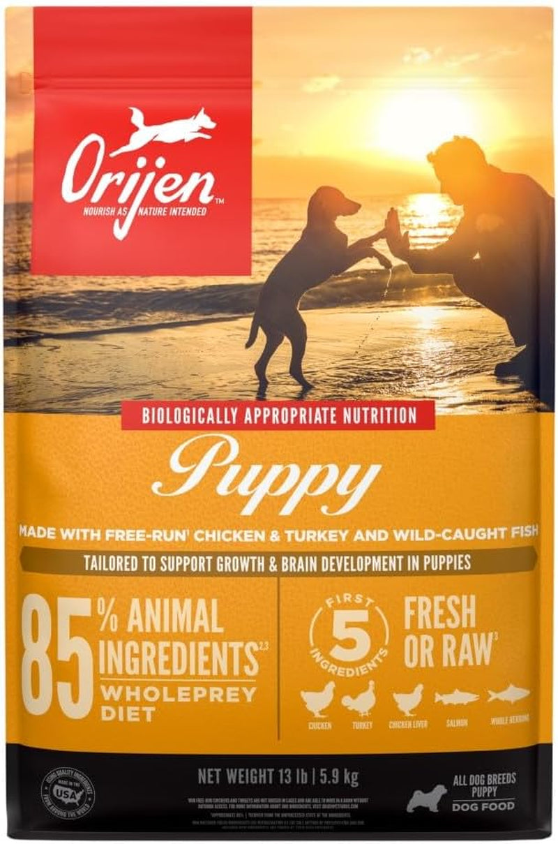 ORIJEN REGIONAL RED Dry Dog Food, Grain Free and Poultry Free Dog Food, Fresh or Raw Ingredients, 13Lb