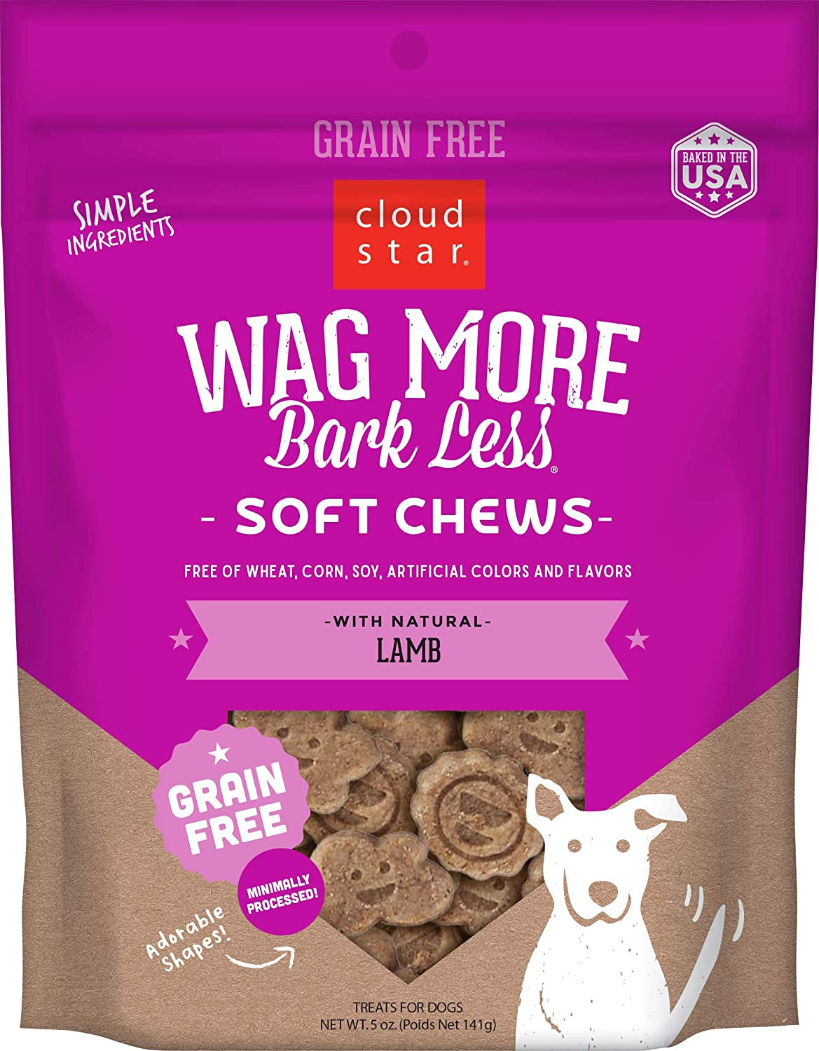 Buddy Biscuit Softies 5 Oz Pouch, Soft & Chewy, Natural Roasted Chicken Flavor Dog Treats, Oven Baked in the USA - HappyTails