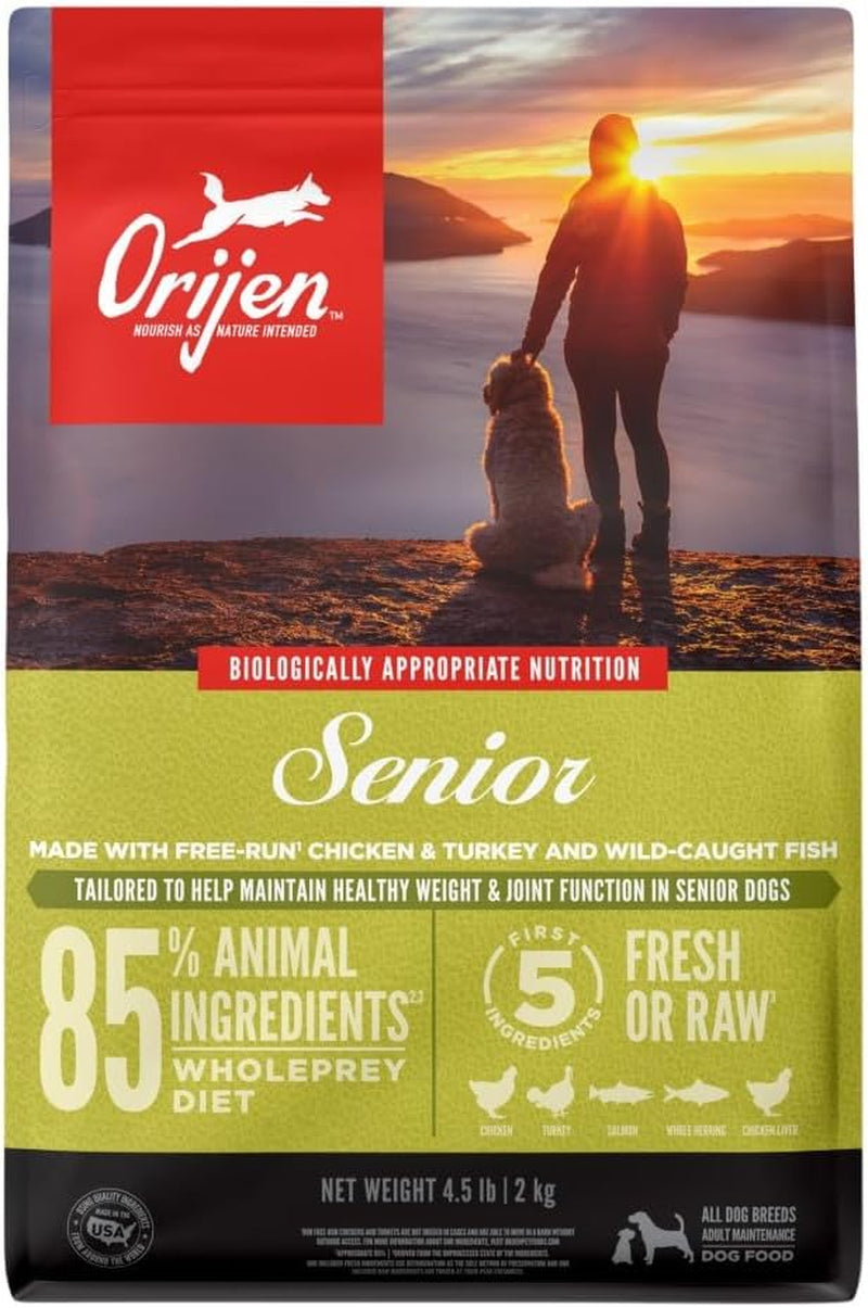 ORIJEN REGIONAL RED Dry Dog Food, Grain Free and Poultry Free Dog Food, Fresh or Raw Ingredients, 13Lb