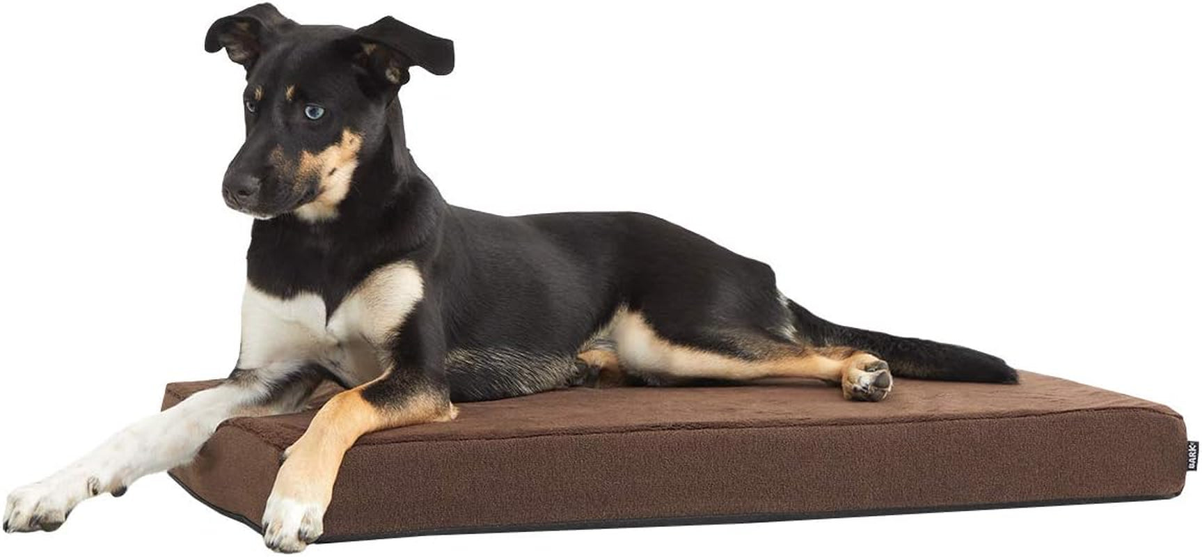 Barkbox Memory Foam Platform Dog Bed | Plush Mattress for Orthopedic Joint Relief (Medium, Grey)