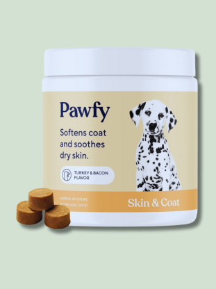 Pawfy Skin and Coat Chews - EachPaw