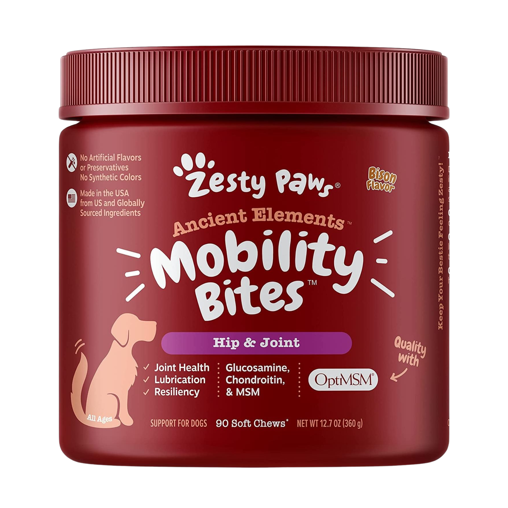 Zesty Paws Hip and Joint Bites - EachPaw