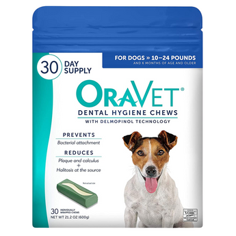 Oravet Hygiene Dental Chews - EachPaw