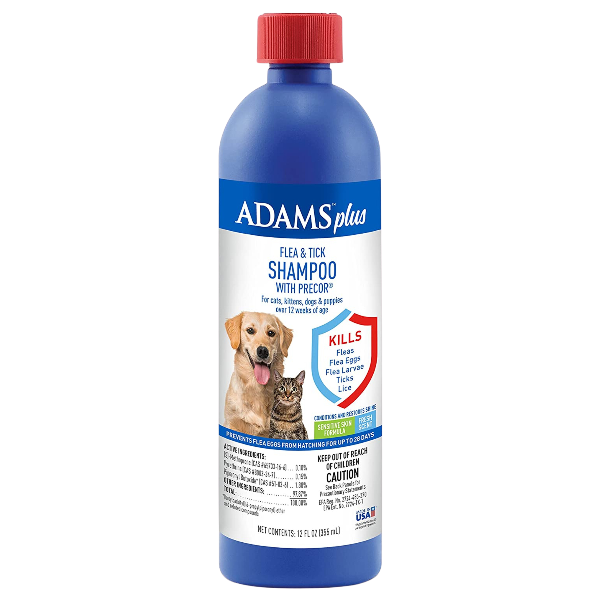 Adams Flea and Tick Shampoo - EachPaw