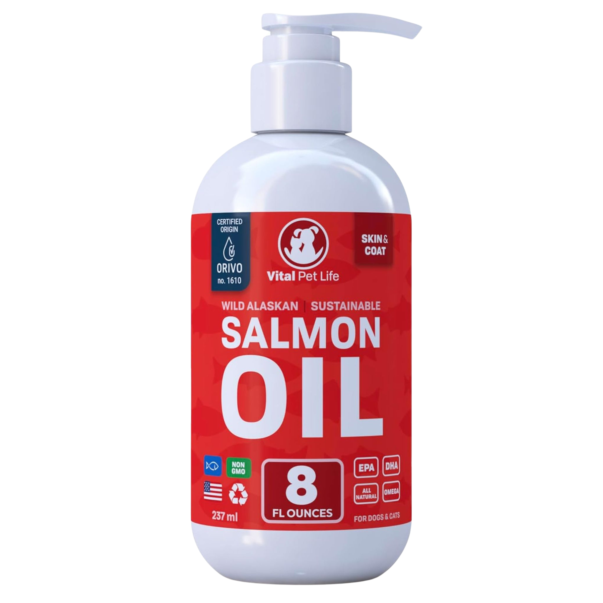 Vital Pet Life Salmon Oil - EachPaw