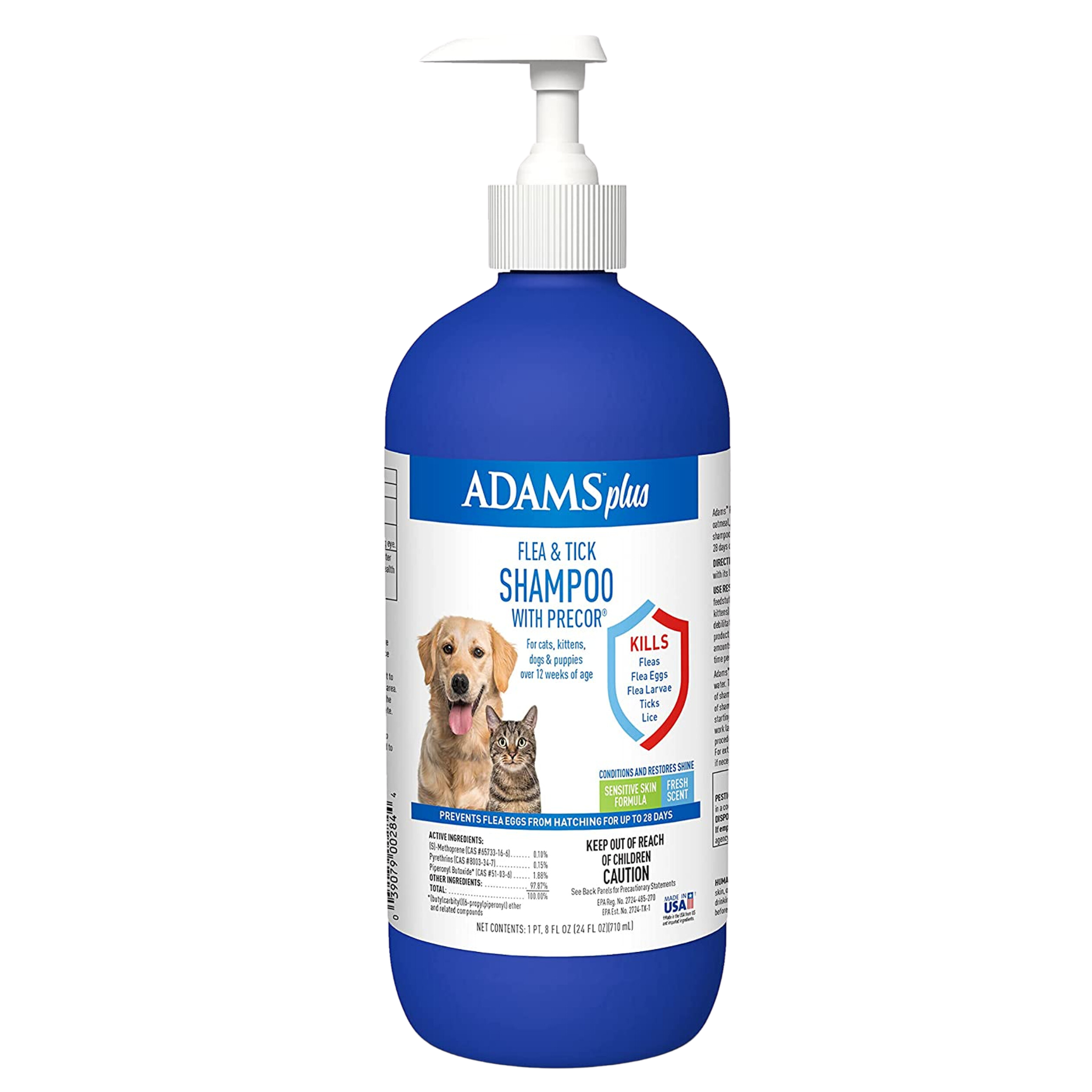 Adams Flea and Tick Shampoo - EachPaw