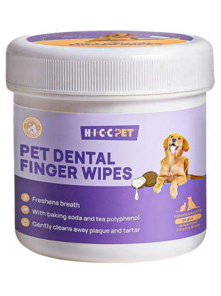 Hicc Dental Finger Wipes - EachPaw