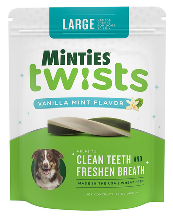 Minties Dental Twists - EachPaw