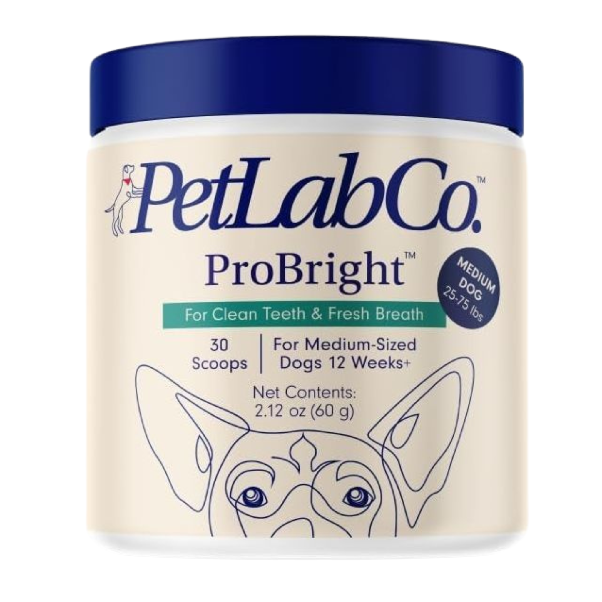 Petlab Probright Dental Powder - EachPaw