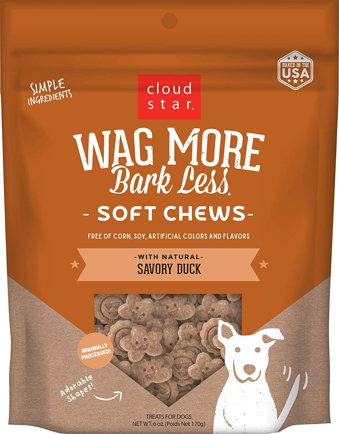 Buddy Biscuit Softies 5 Oz Pouch, Soft & Chewy, Natural Roasted Chicken Flavor Dog Treats, Oven Baked in the USA - HappyTails