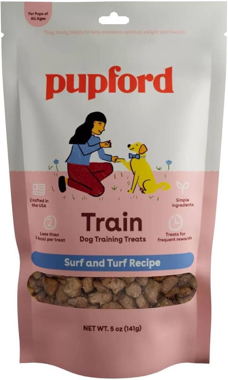 Pupford Freeze Dried Puppy & Dog Training Treats, 475+ Healthy, Natural, Low-Calorie Treats for Small, Medium, & Large Breeds (Chicken, 4 Oz)