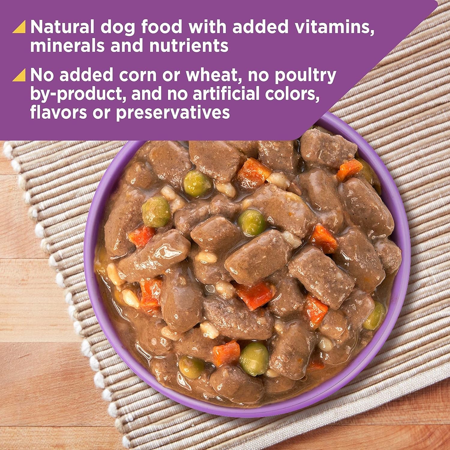 Nature’S Recipe Stew Lamb, Rice & Barley Recipe Wet Dog Food, 13.2 Oz. Can, 12 Count