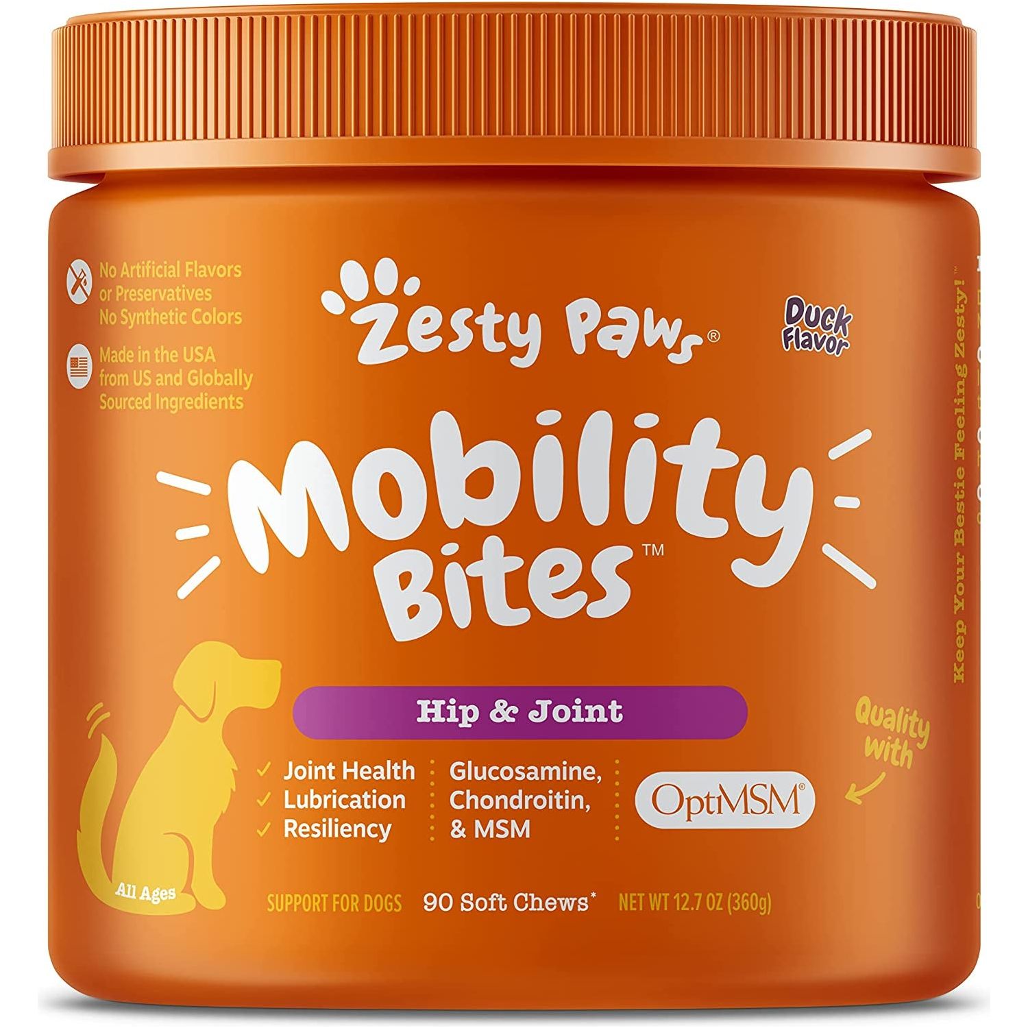 Hip And Joints Bites Mobility Supplements For Dogs - HappyTails