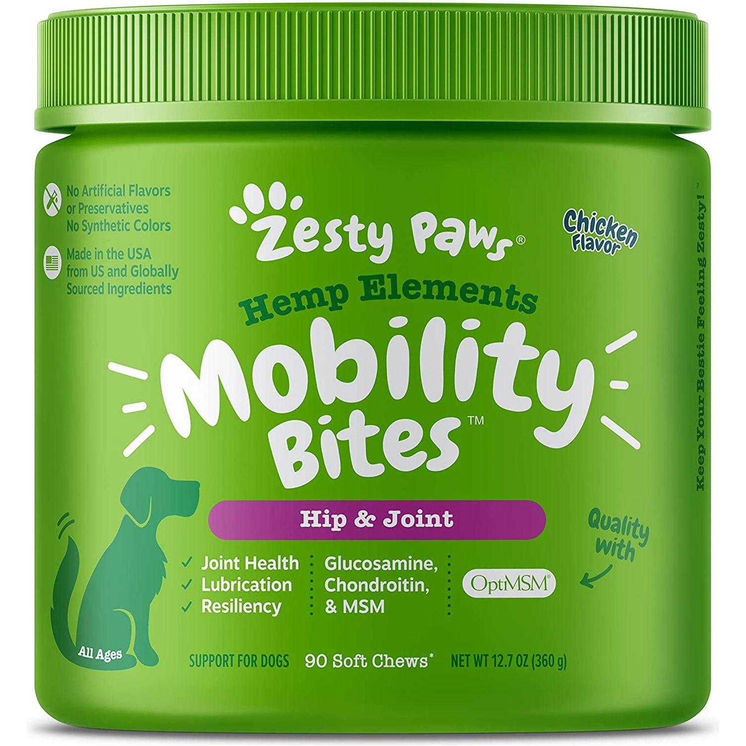 Hip And Joints Bites Mobility Supplements For Dogs - HappyTails