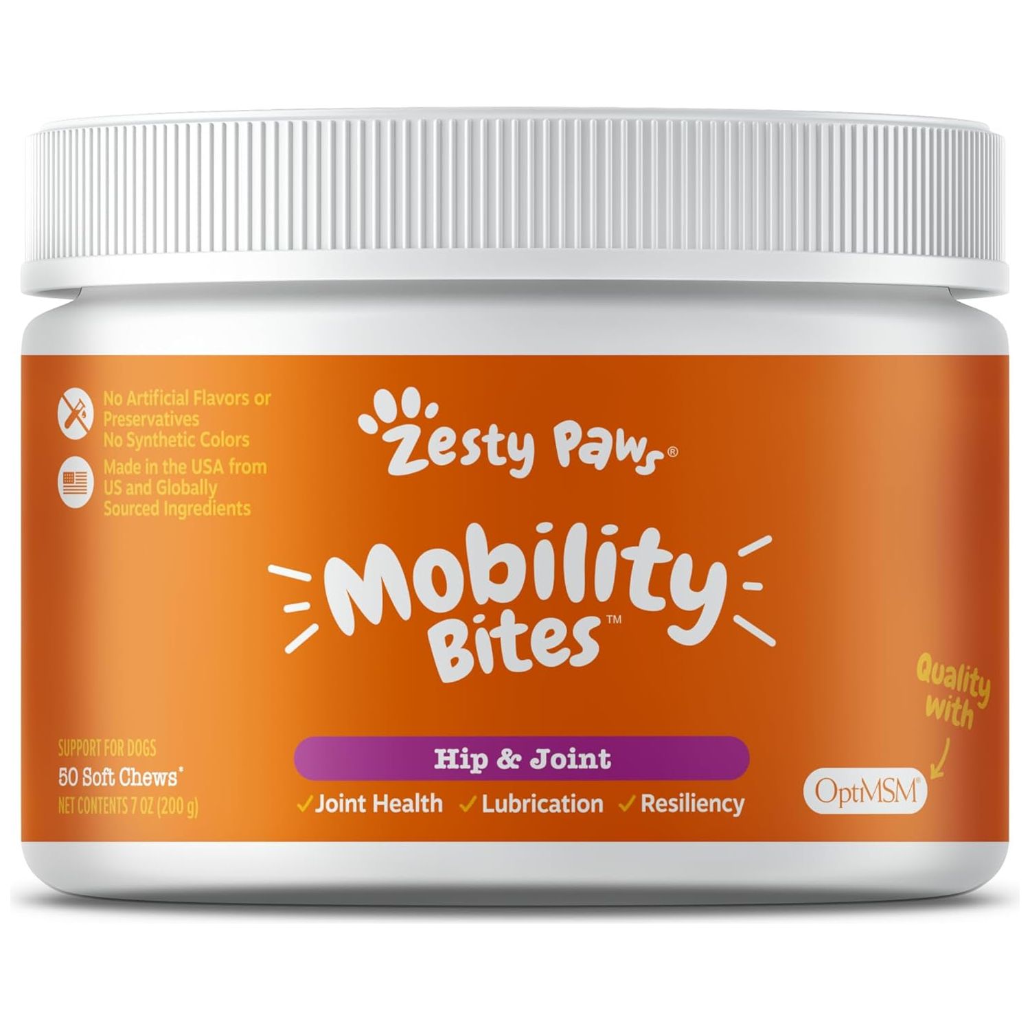 Hip And Joints Bites Mobility Supplements For Dogs - HappyTails