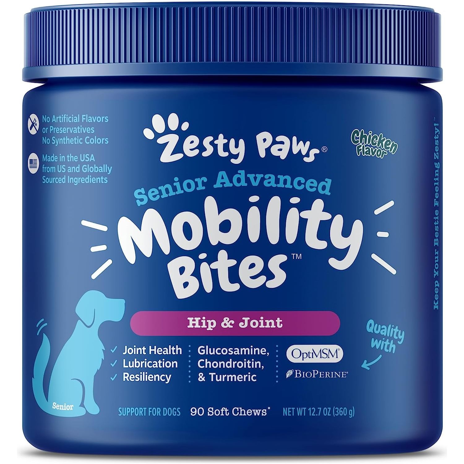 Hip And Joints Bites Mobility Supplements For Dogs - HappyTails