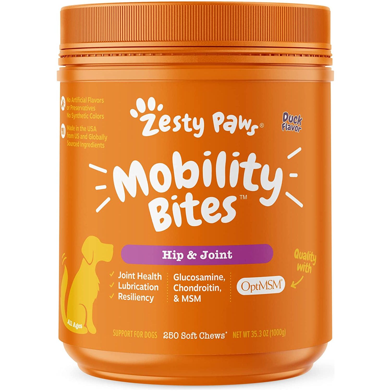 Hip And Joints Bites Mobility Supplements For Dogs - HappyTails